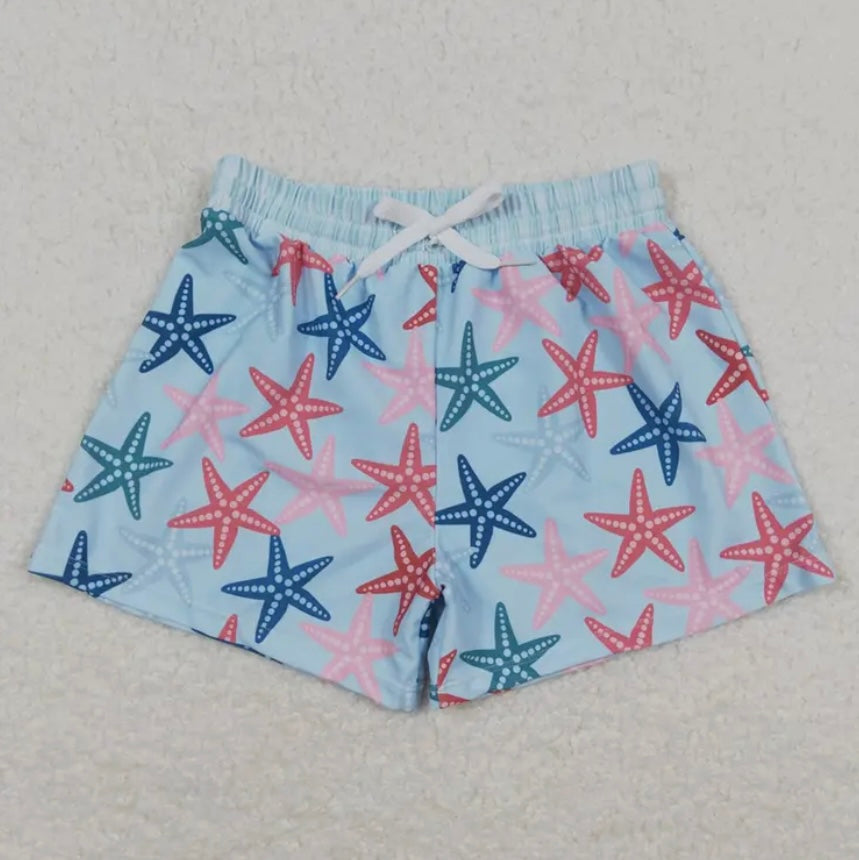 Boys Starfish Trunks