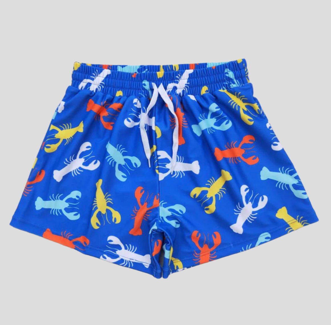 Boys Colorful Crawdad Swimsuits