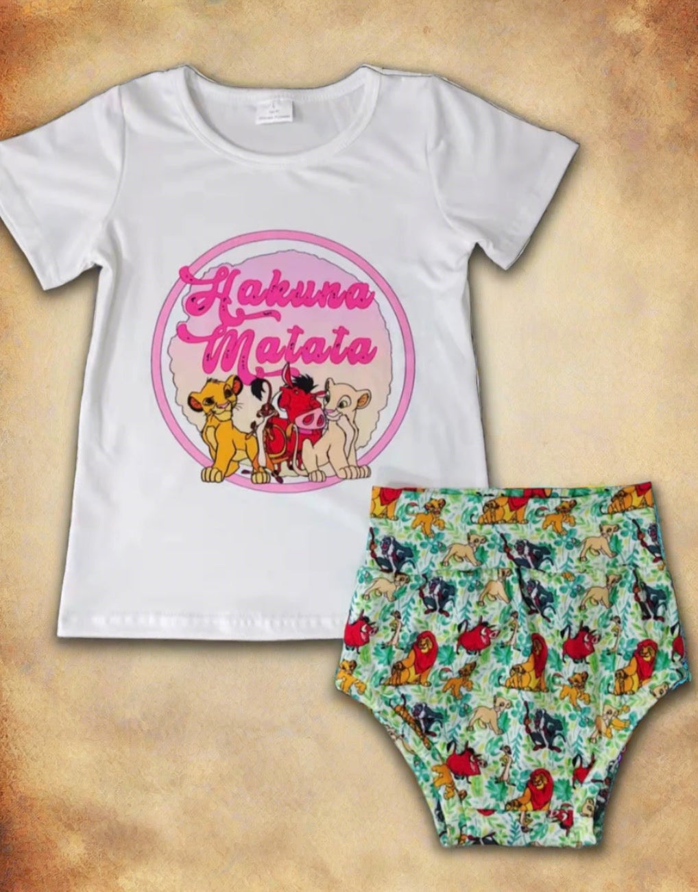 Baby Girls Hakuna Matata Set