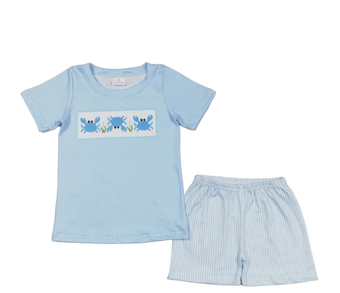 Boys Blue Crab Set