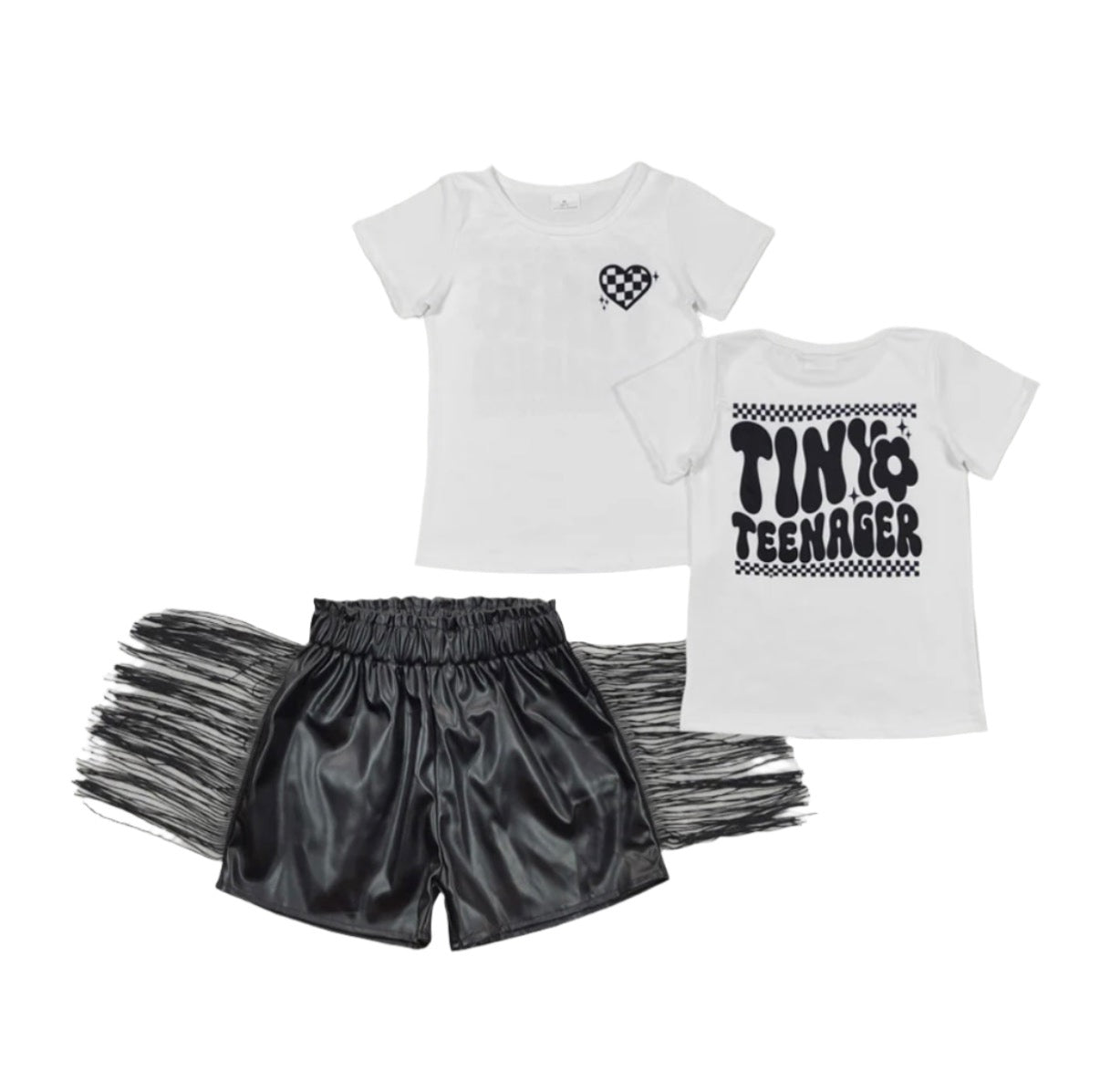 Girls Tiny Teenager Two Piece