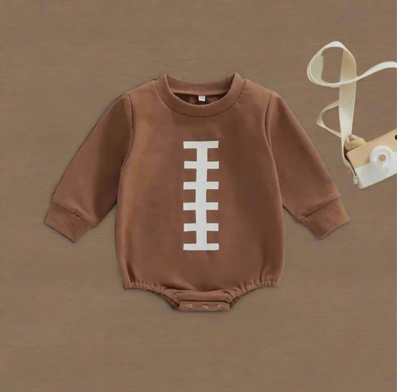 Gender Neutral Football Romper