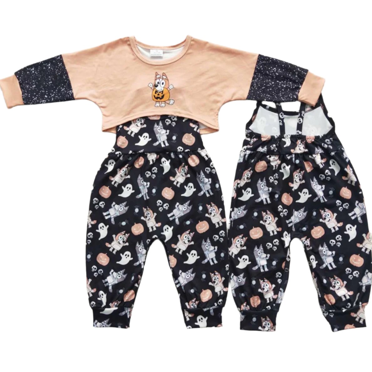 Girls Blu*y Halloween 2 pcs Jumpsuit