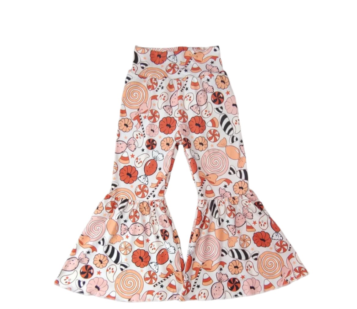 Girls Candy Themed Flare Bottoms