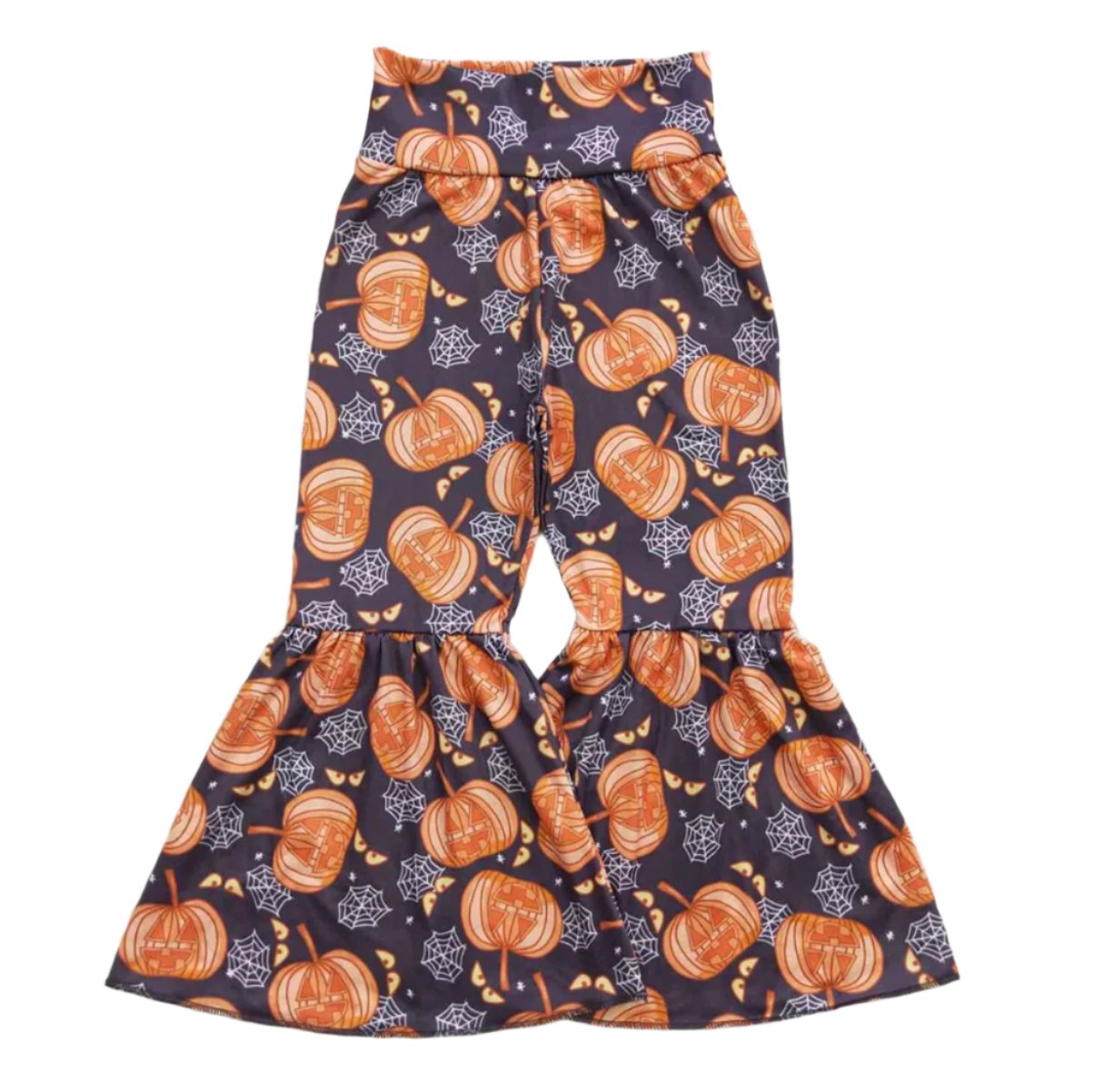 Girls Pumpkin Webb Flare Bottoms