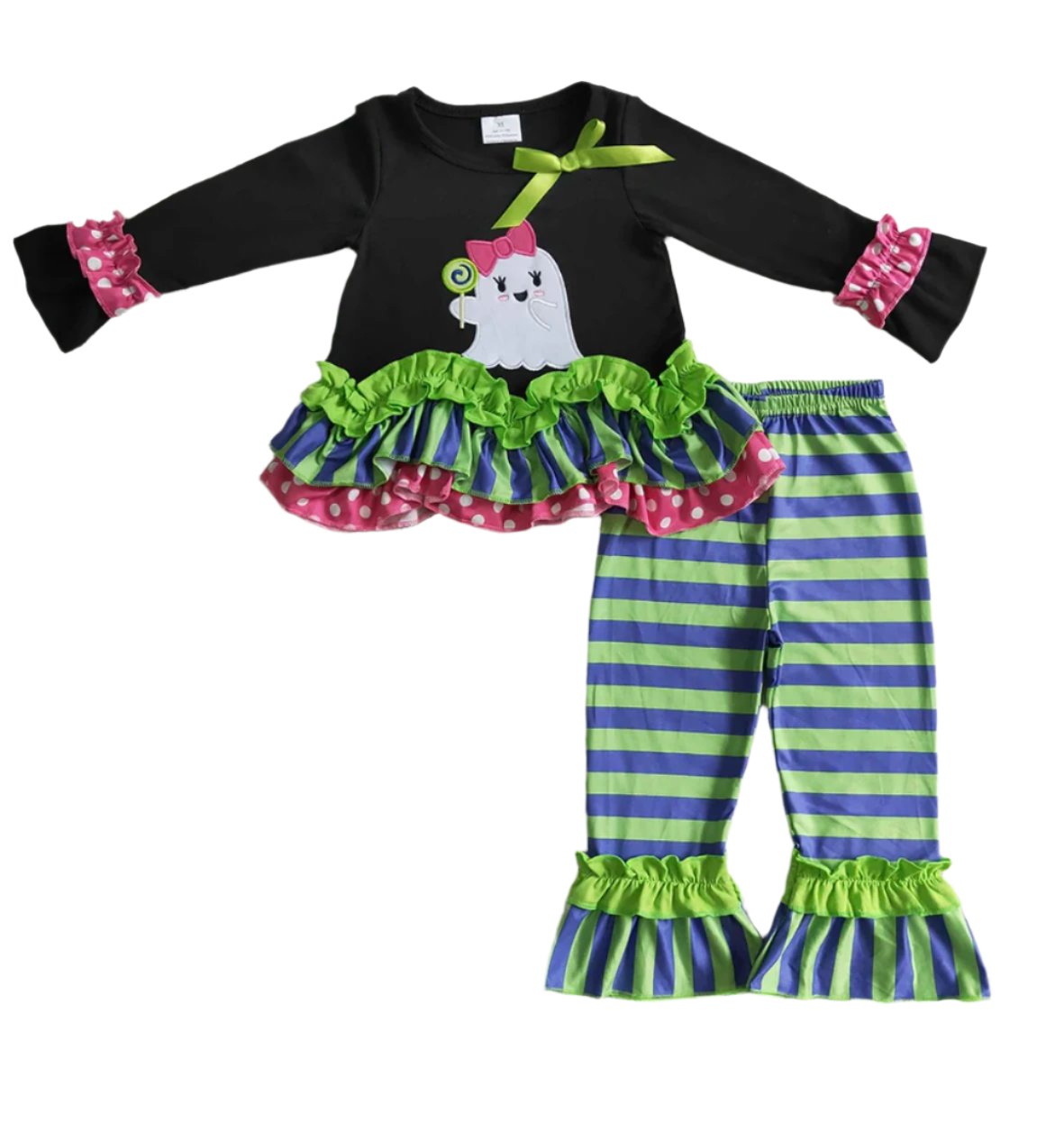 Girls Two Piece Ghost Lollipop Set