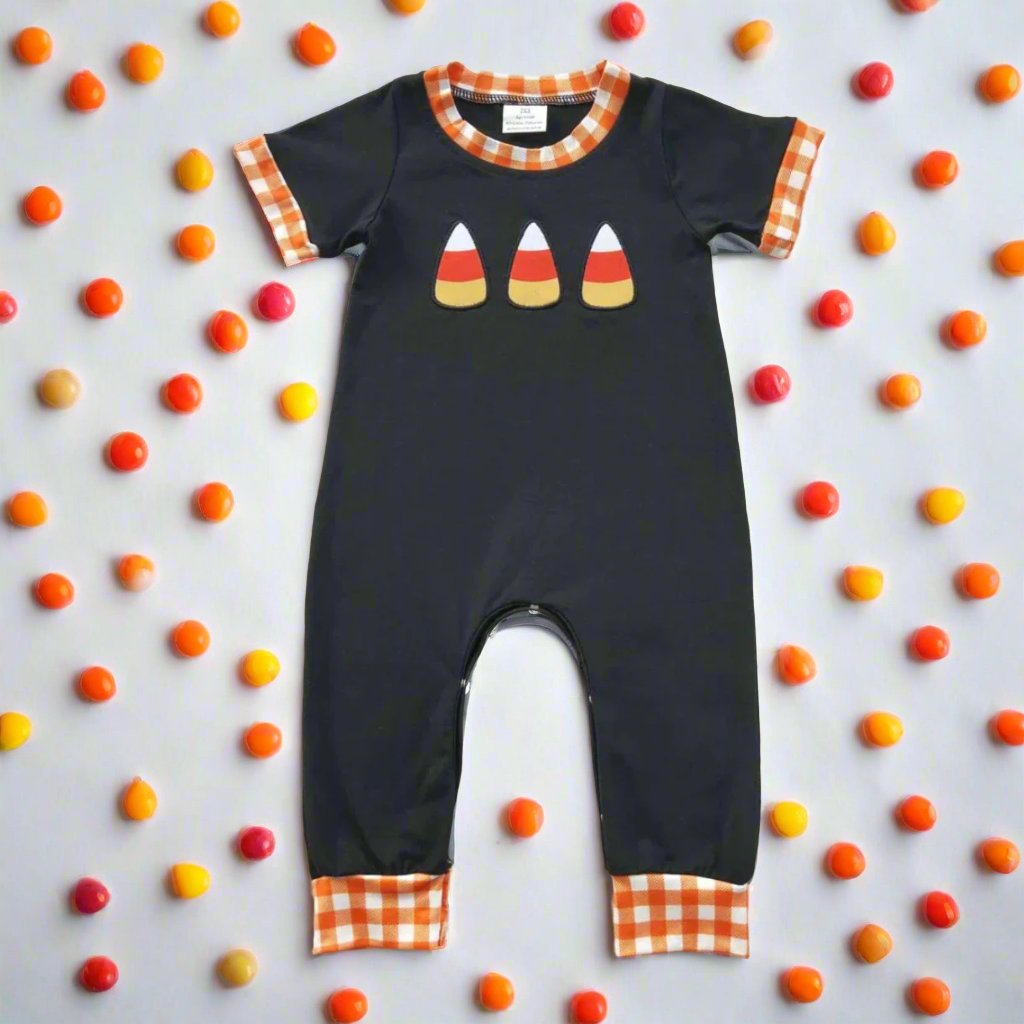 Baby Boys Candy Corn Onesie