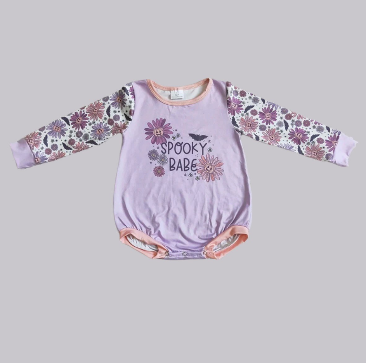 Girls Spooky Babe Onesie