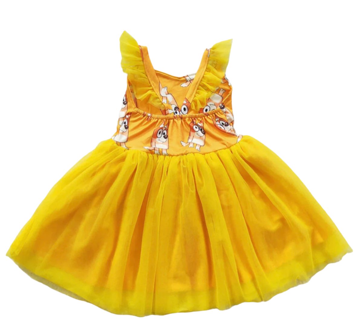 Girls Blu*y Tutu Knee Length Dress