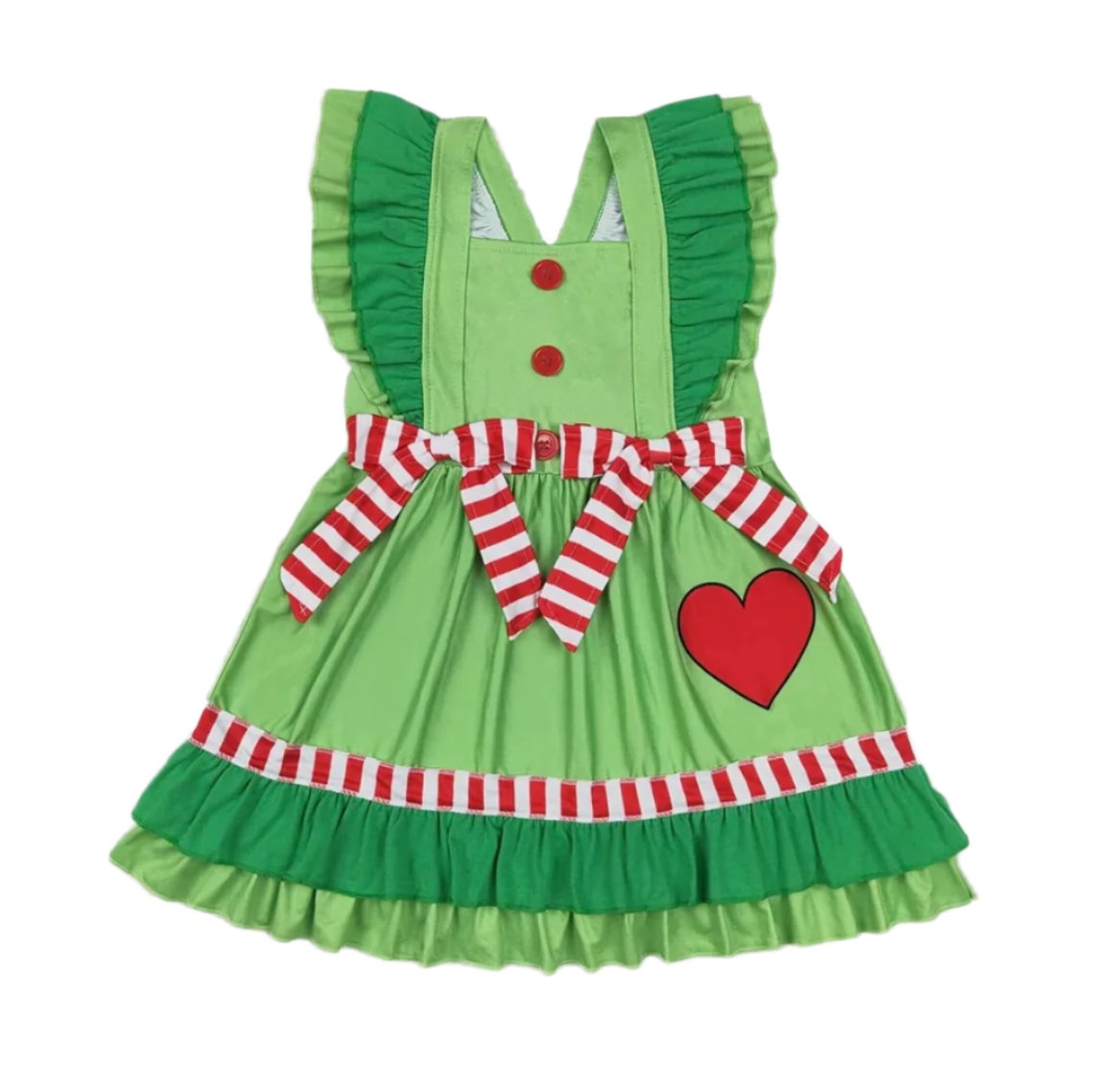 Girls Grinch Dress