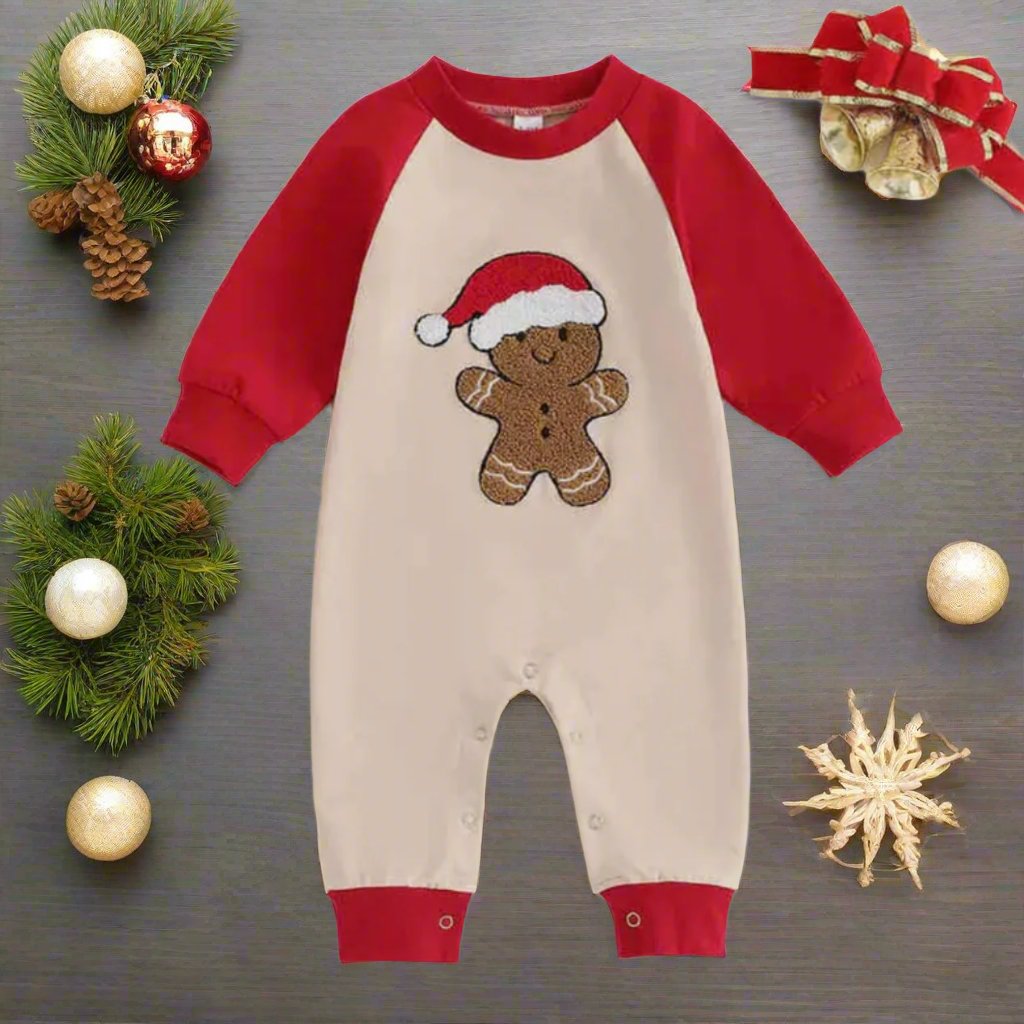 Baby Boys Gingerbread Sleeper