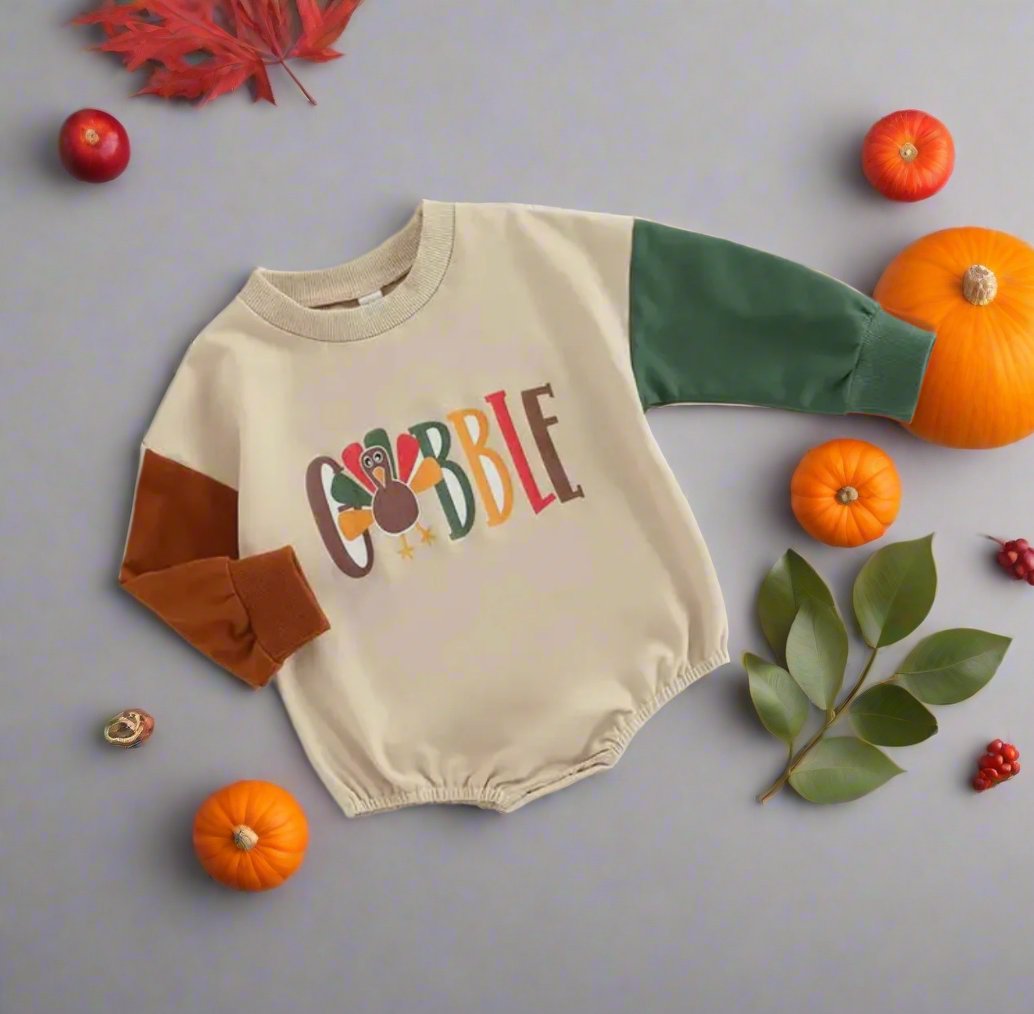 Gender Neutral Gobble Onesie