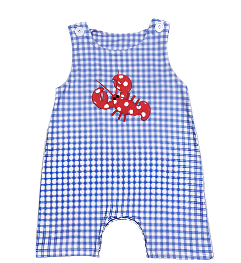 Baby Boys Crawfish Romper